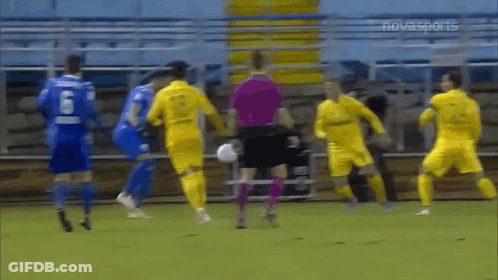 Soccer Player Number 18 GIF
