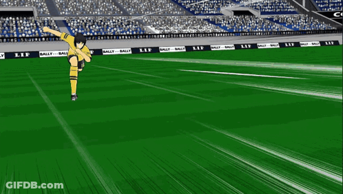 Soccer Player Number 18 GIF