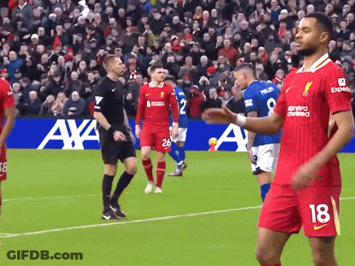 Soccer Player Number 18 GIF