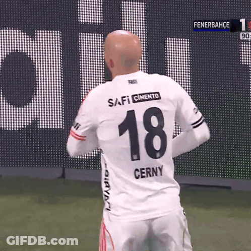 Soccer Player Number 18 Jersey GIF
