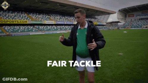 Soccer Player Number 18 Kicking Ball GIF
