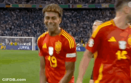 Soccer Player Number 19 GIF