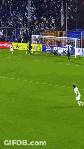 Soccer Player Number 19 Running GIF