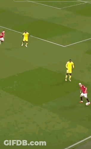 Soccer Player Number 2 Kicking Ball GIF