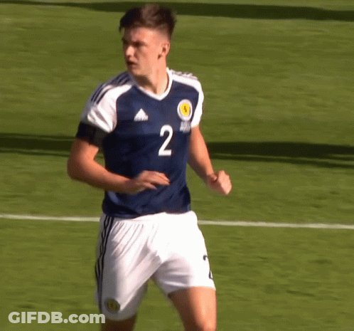Soccer Player Number 2 Running GIF
