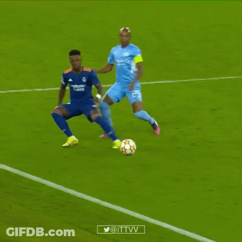 Soccer Player Number 20 Being Tackled GIF