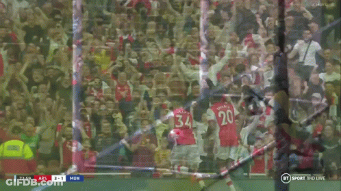 Soccer Player Number 20 Jumping GIF