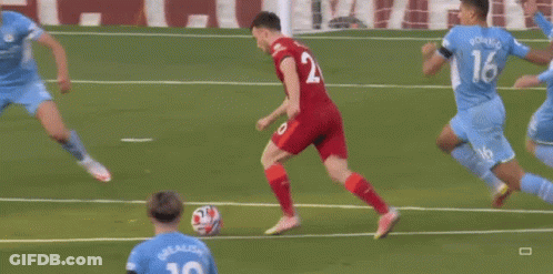 Soccer Player Number 20 Kicking Ball GIF