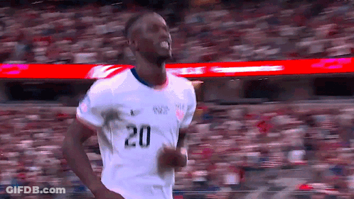 Soccer Player Number 20 Running GIF