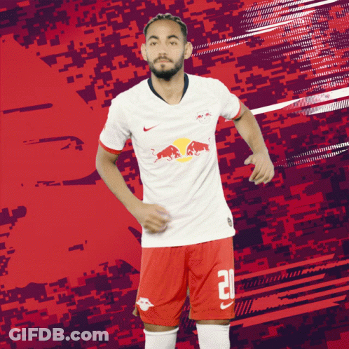 Soccer Player Number 21 Dancing GIF