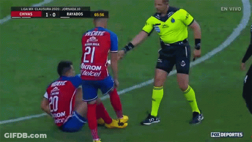 Soccer Player Number 21 GIF