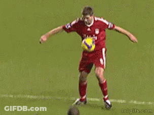 Soccer Player Number 21 GIF