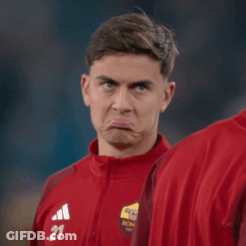 Soccer Player Number 21 Making Funny Face GIF