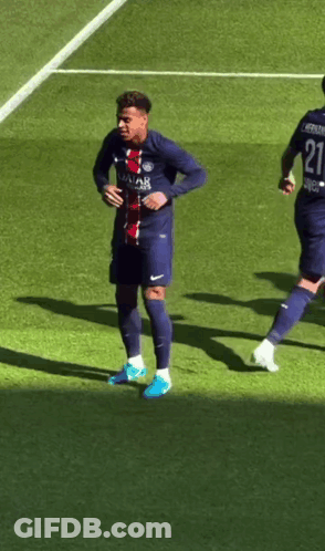 Soccer Player Number 21 GIF