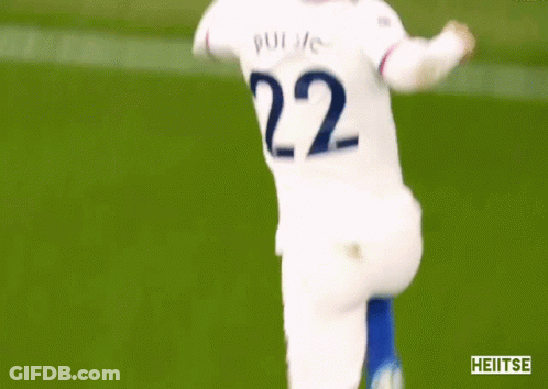 Soccer Player Number 22 GIF
