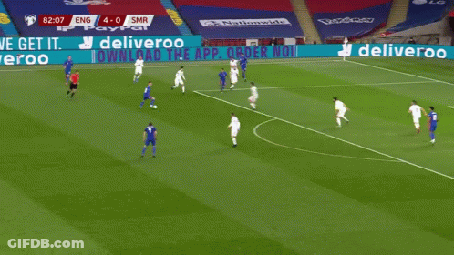 Soccer Player Number 22 Hugging Another Player GIF