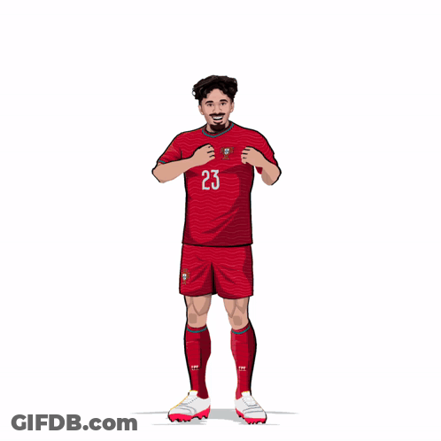 Soccer Player Number 23 GIF