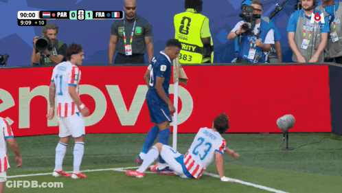 Soccer Player Number 23 GIF