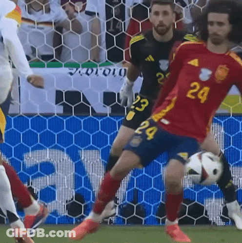 Soccer Player Number 24 GIF