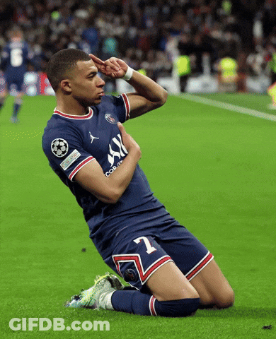 Soccer Player Number 27 Kneeling GIF