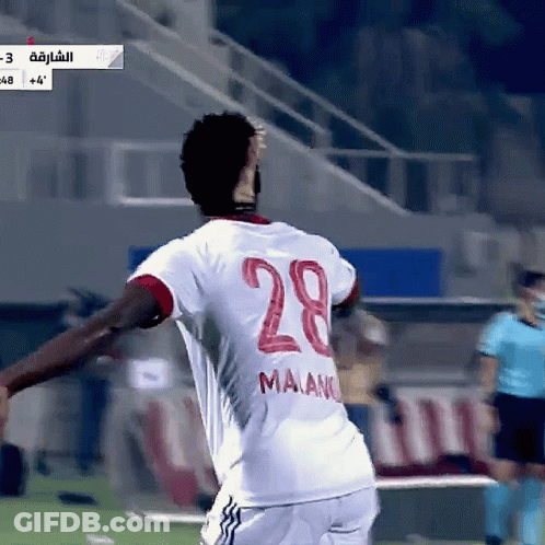 Soccer Player Number 28 GIF