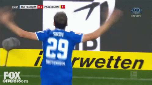 Soccer Player Number 29 Celebrating GIF