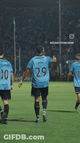 Soccer Player Number 29 GIF
