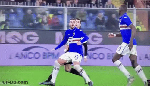 Soccer Player Number 29 Running GIF