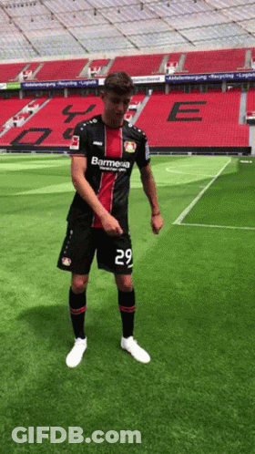 Soccer Player Number 29 Standing GIF