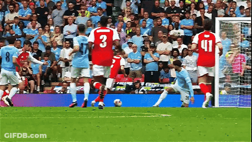 Soccer Player Number 3 GIF