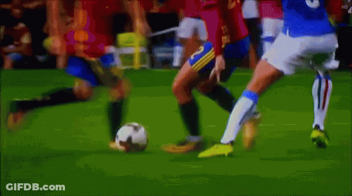 Soccer Player Number 3 Jersey GIF