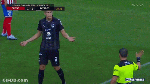 Soccer Player Number 3 GIF