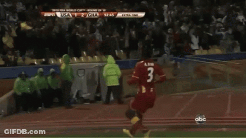 Soccer Player Number 3 GIF