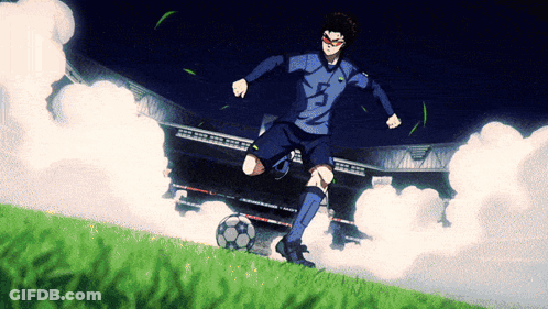 Soccer Player Number 3 GIF