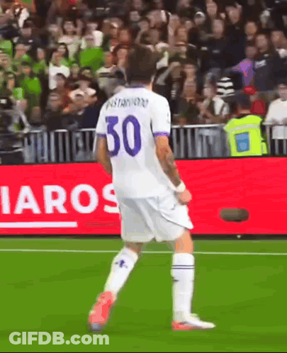 Soccer Player Number 30 GIF