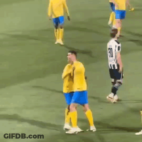 Soccer Player Number 30 Walking GIF