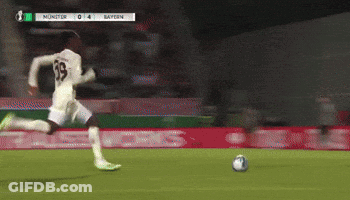 Soccer Player Number 33 Kicking Ball GIF