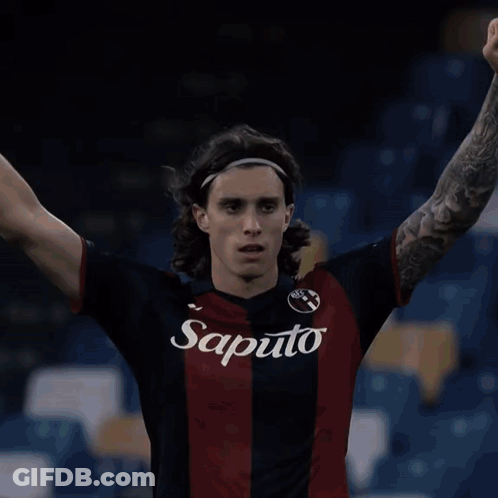 Soccer Player Number 33 Kicking Ball GIF