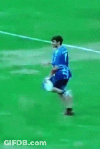 Soccer Player Number 33 Running GIF