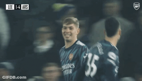 Soccer Player Number 35 Smiling GIF