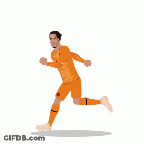 Soccer Player Number 4 GIF