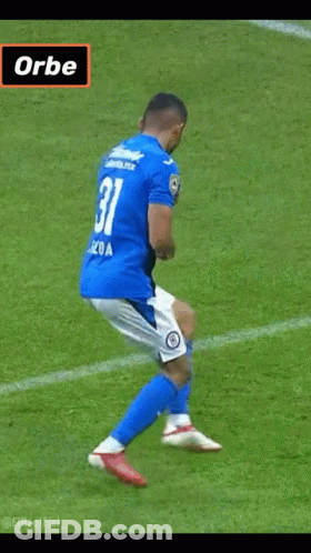 Soccer Player Number 5 GIF