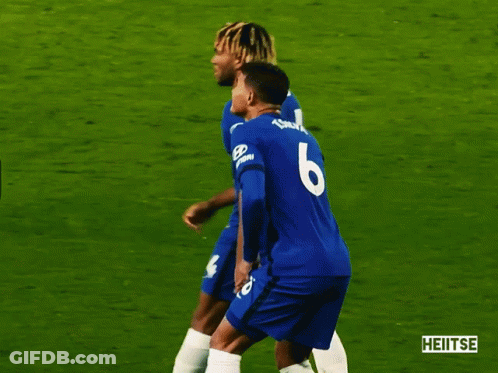 Soccer Player Number 6 Kneeling On Field GIF