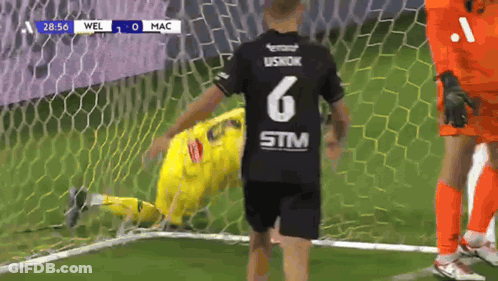 Soccer Player Number 6 GIF