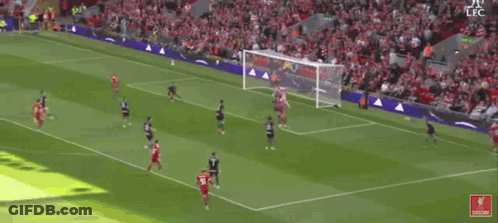Soccer Player Number 7 Jersey Running GIF