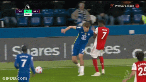 Soccer Player Number 7 GIF
