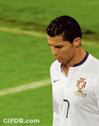 Soccer Player Number 7 On Field GIF