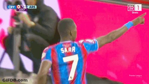 Soccer Player Number 7 GIF