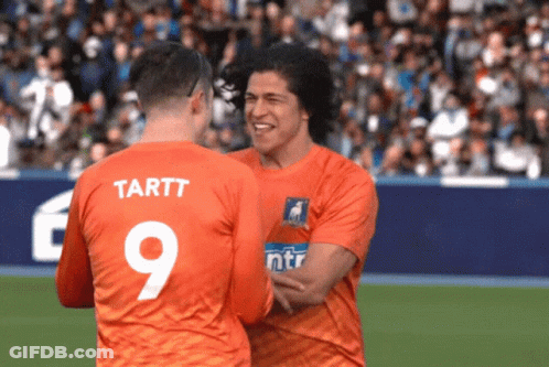 Soccer Player Number 9 GIF
