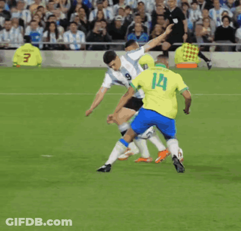 Soccer Player Number 9 Kicking Ball GIF